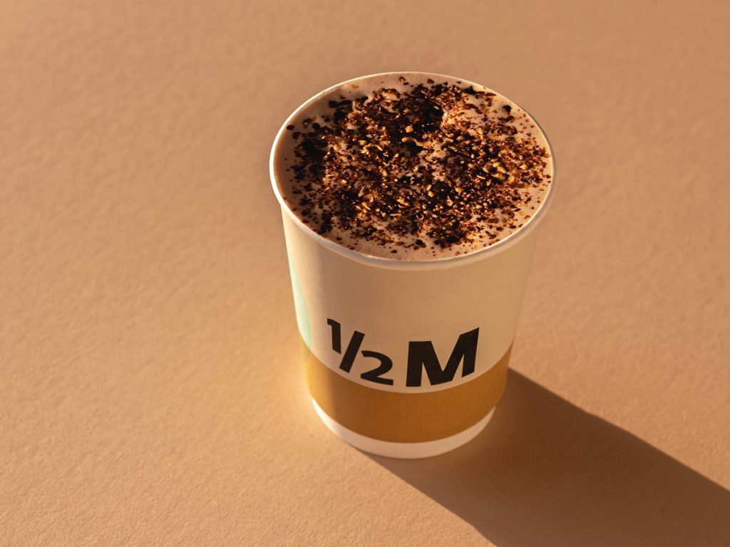 Best coffee in Jeddah:  ½ Million